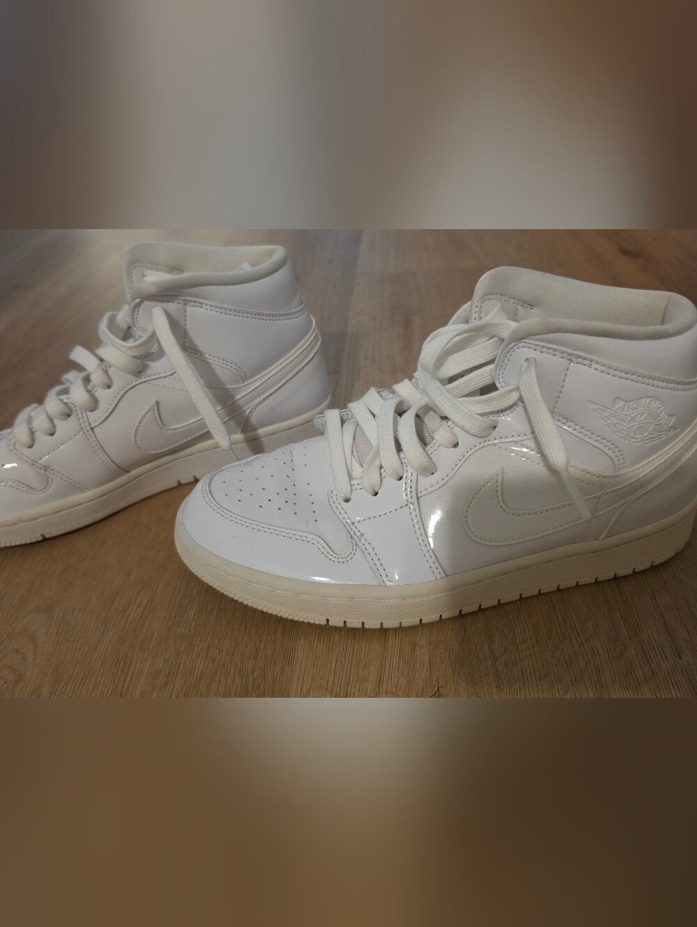Nike White Women's High-Top Athletic Sneakers